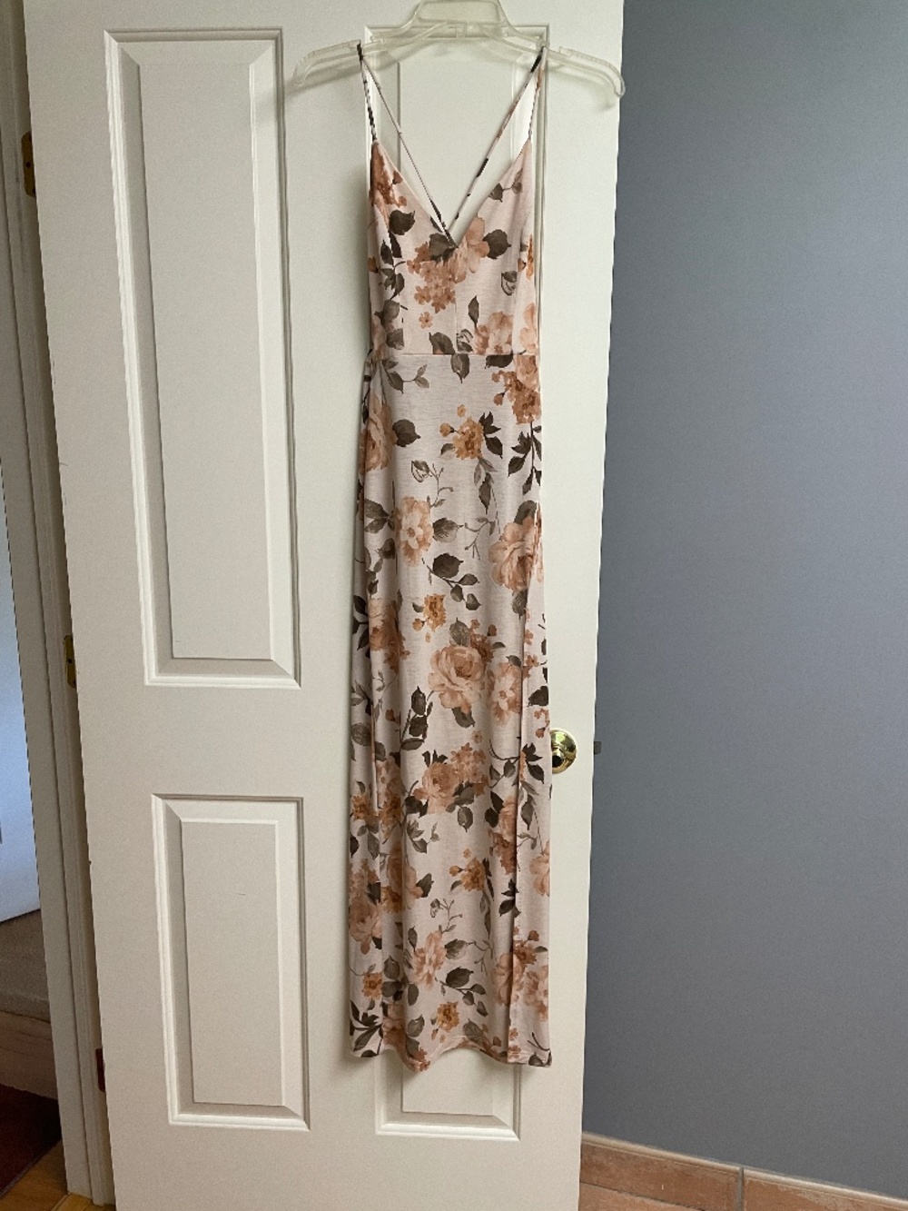 Windsor V-Neck Slit Maxi Dress, Women, XS, Floral